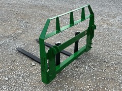 42″ Long Compact Tractor Loader Pallet Forks Fits John Deere 200 300 400 Loaders