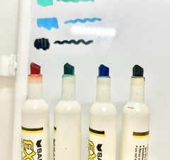 Vtg Expo Dry Erase Sanford Markers Broad Tip 4ct #830-8 Set – Good Ink