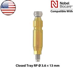 Dental fits Nobel Active NP/RP Impression Transfer Coping Open Close Tray Analog