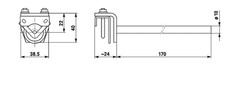 Damper Shaft Extension – BELIMO AV6-20