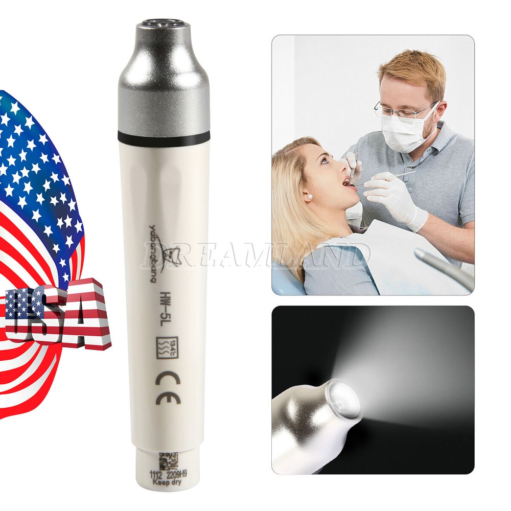 Dental Ultrasonic Piezo LED Scaler Handpiece For EMS Cavitron Woodpecker Tips