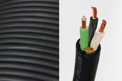 10/3 SOOW SO 600V Portable Power Cord 25′