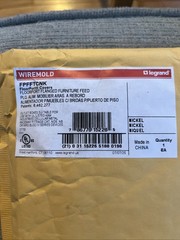 Legrand Wiremold FPFFTCNK Floorport Flanged Furniture Feed