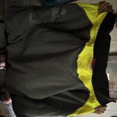 M-Safe by Majestic High-Visibility Reflective Hooded Jacket Yellow/Gray/Black 3X