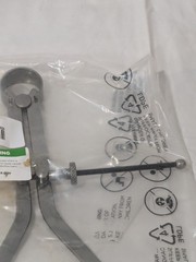 Outside Caliper: 10 Inch Leg, Spring Joint, Steel, Polished OD/10