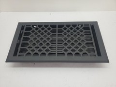 Empire Register 6×12″ Antique Textured Black Heavy Duty Floor Vent Cover