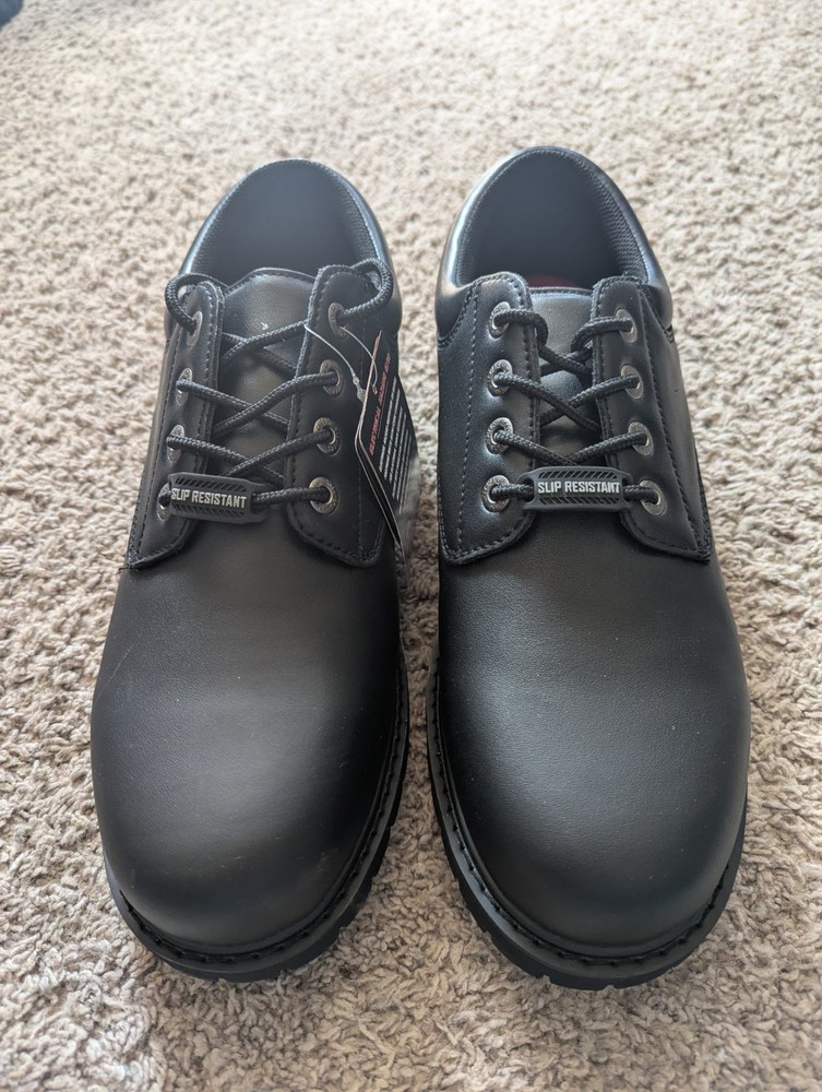 New Skechers Wide Fit Memory Foam Slip Resistant Electric Protection Shoes
