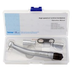 COXO Dental Turbine Handpiece 4 Hole High Speed CX207-W Sinol Quick Coupling M4
