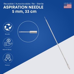 Laparoscopic Aspiration Needle 5 mm Endoscopy Surgical Instruments