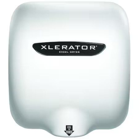 Excel Dryer Xl-Bw-H-110-120V Automatic Hand Dryer, 8 Sec Dry, 68 To 77, 110 To