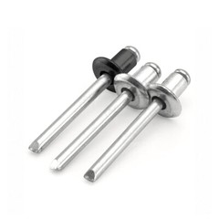 Pop Rivets 2.4/2.8/3/3.2/3.6/4/5/6.4mm Alu Dome Head Blind Zinc White & Black