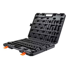 1/2 In. Drive Impact Socket Set,65 Piece Socket Set SAE 3/8 In. to 1-1/4 In. and