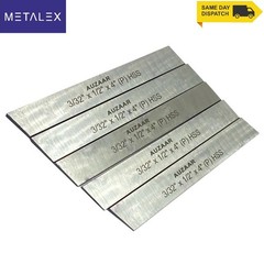 Cut Off Parting Blade High Speed Steel 3/32 Inch x 1/2 Inch x 4″ Set Of 5 Pieces