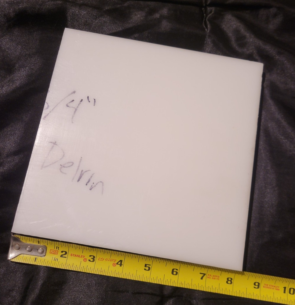 Delrin 3/4 x 8 x 8 (.750 x 8.000 x 8.000) INV#X-76