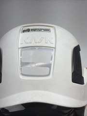 KASK White Safety Helmet Hard Hat Adjustable Chin Used Good Condition 🔥