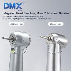 DMXDENT Dental E-generator LED High Speed/Low Speed Handpiece Kit 2Hole/4Hole