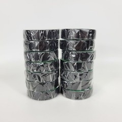 Lot Of 14 Duck Brand Economy Electrical Tape 0.75 In. x 60 Ft. x 7 Mil. Black