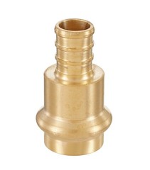 5 PCS EFIELD 1/2″Press X 1/2″ PEX Crimp Coupling Brass Fittings, Lead Free