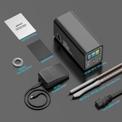 AWithZ 10.5KW Spot Welder Super Farad Capacitor Spot Welding Machine For 18650