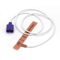 10Pcs 9Pin Disposable Neonate/Adult Oximax SpO2 Sensor Compatible for Nellcor，US
