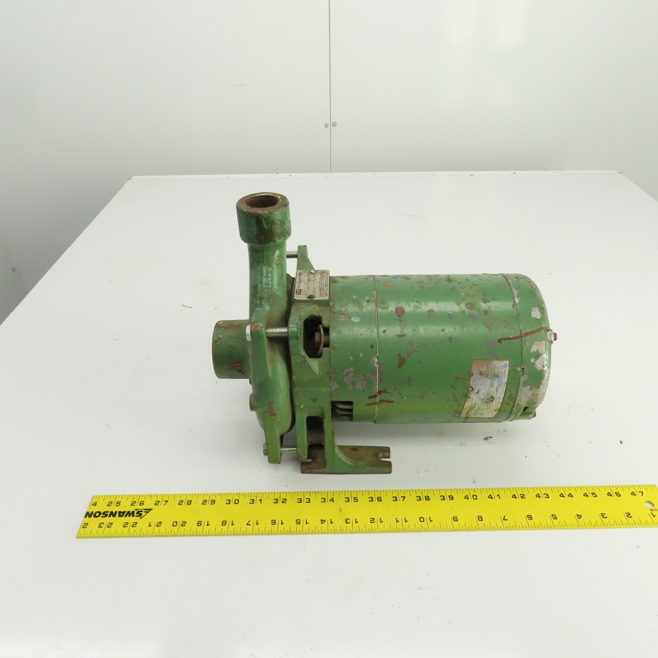 Worthington 520 2HP Centrifugal End Suction Pump 5.25″ Impellor 230/460V 3PH