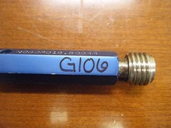 M20 X 2.50-6H METRIC THREAD PLUG GAUGE GO NO GO REGAL PREMIUM GAGE