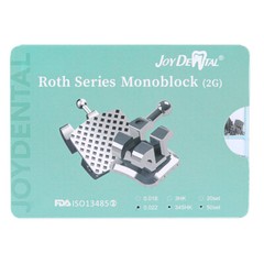 1000PCS AZDENT Dental Orthodontic MIM Monoblock Brackets Brace Roth.022 345 HOOK