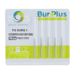 WAVE Dental Surgical Round Burs 2 4 6 8 FG SURG Long 25mm Carbide Bur High Speed