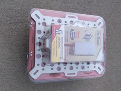 Arlington Recessed Electric Box Weather Proof in Use Cover NEW DBVM1W