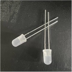 100PCS 5mm Dual Bi Color Polar Changing Red/Green Led Diffused LEDs 2-Pin led