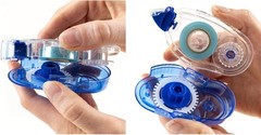 Tombow 62106 Mono Permanent Adhesive Applicator. Easy to Use 1 Pack, Blue