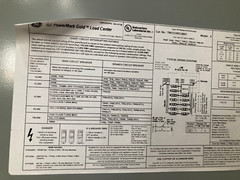 G.E. Main Breaker Load Center Outdoor Panel 125 A Surface Mount TM1212RCUBK1