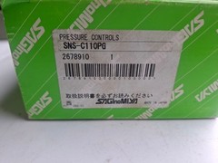 Saginomiya SNS-C110PG Pressure Switch 0.1 ~ 1 MPa Diff 0.1 ~ 0.3MPa Max 1.5 MPa
