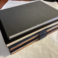 Leather Journal Notebooks Lined Lot of 4 PRATESI FLORENCE TEMPO ECCOLO ITALY NOS