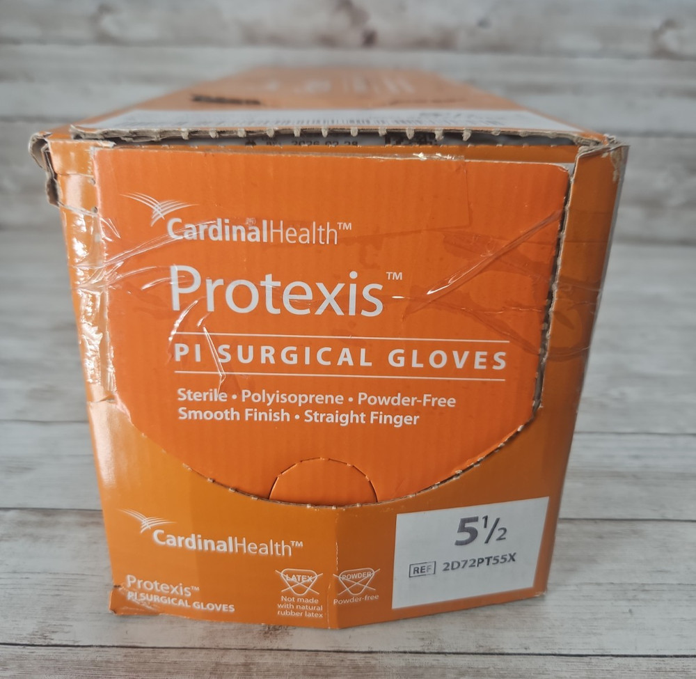 Protexis PI Surgical Gloves Cardinal Health *1 Box* Size: 5.5 *See Date*2-26