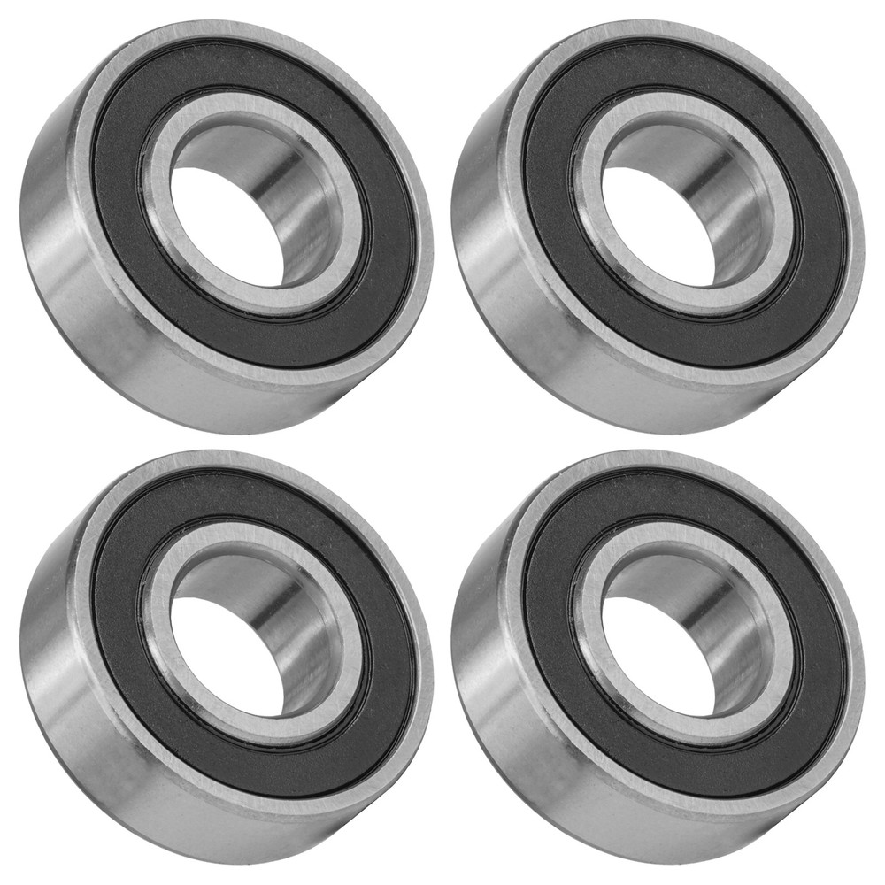 Caltric 6204-2RS 6204-2RDQE6 Side Rubber Sealed Ball Bearings 20x47x14 mm