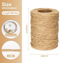 Floral Wire Rustic Brown Wire Crafts Flower Bouquets Wreaths 656 Feet