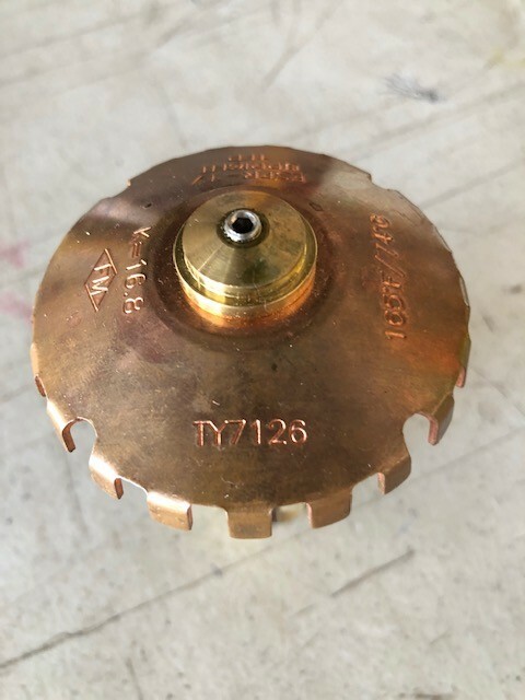 TYCO TY7126 ESFR-17 2016 UPRIGHT SPRINKLER