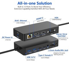 *NEW* Expansion Dock, (for Microsoft Surface)