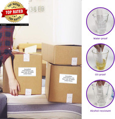12 Rolls 4″ X 2″ Direct Thermal Labels for Barcodes Postage Address Shipping Lab
