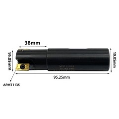 3/4″×3/4″× 3″ 19.05mm For APMT1135 Square Shoulder Indexable End Milling holder