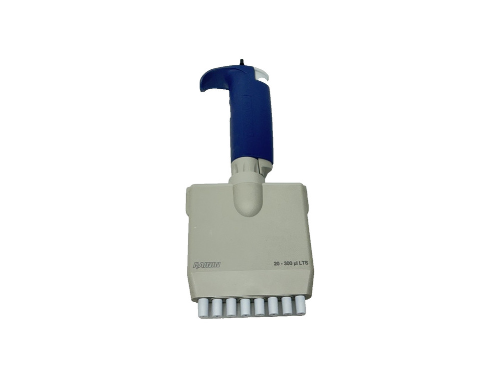 Rainin Pipet-Lite LTS 8 Channel Multichannel L300 pipette 20-300 uL Guaranteed