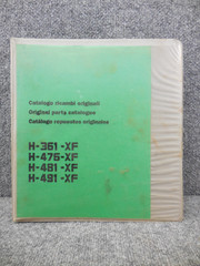 OEM Factory Genuine Hurlimann H 361 476 481 491 XF Tractor Parts Catalog Manual
