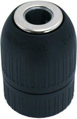 HFS(R) Keyless Drill Chuck 3/8-in Drills with 24 UNF Thread Mount Shaft