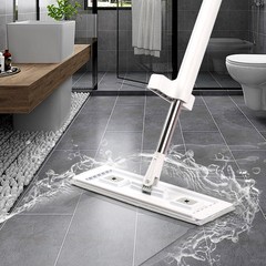 VEVOR Microfiber Flat Mop with 4 Mop Pads Flat Mop for Dry and Wet Floor