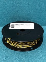 300ft Spool General Cable 0057879PT 22/1P Cross-Connect Wire Black/Yellow
