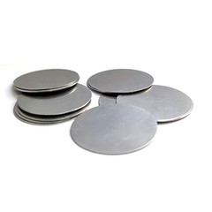Stainless Steel Blank Round Discs 304 Grade Laser Cut Ø 5mm-80mm Thick 0.1-1.0mm