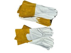 10 Pairs New Top Grain Cowhide Welding Gloves, MIG/MAG/TIG, Size L,Durable