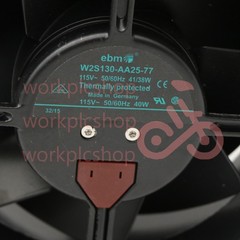 1PCS Cooling fan TYP W2S130-AA25-77 110V 50 / 60HZ 40W cooling fan #G