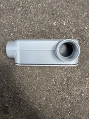 Lot of 2 New 1” Aluminum Conduit Body Covers